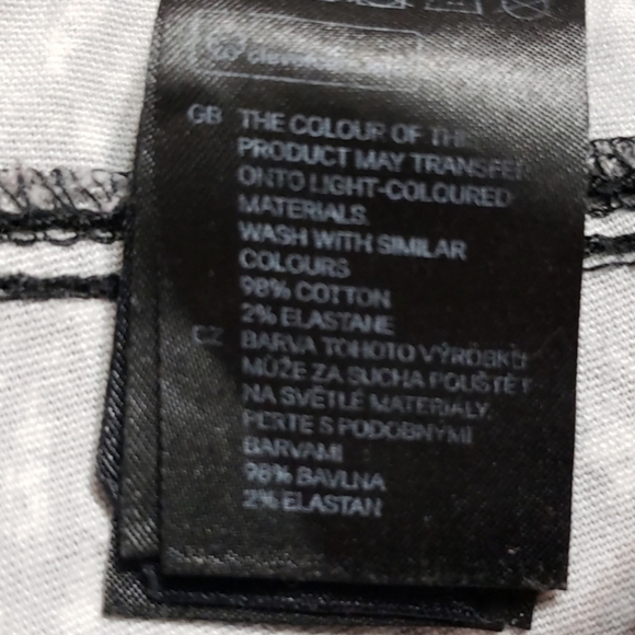 H&M Black & White Speckled Jeans - Picture 4 of 8